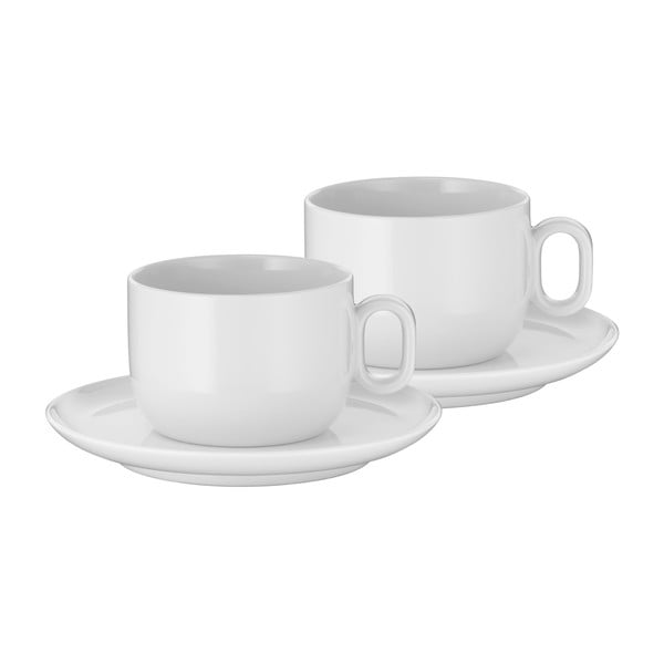 Cești albe pentru cappuccino din porțelan  2 buc. 160 ml Barista – WMF