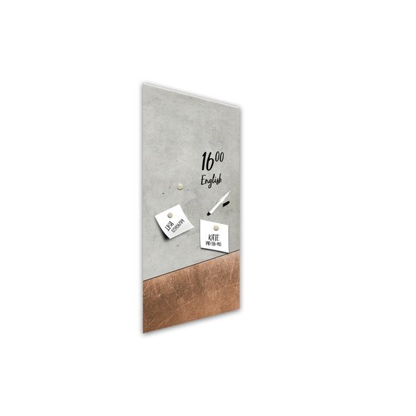 Tablă magnetică Styler Grey Copper, 30 x 60 cm-image-2