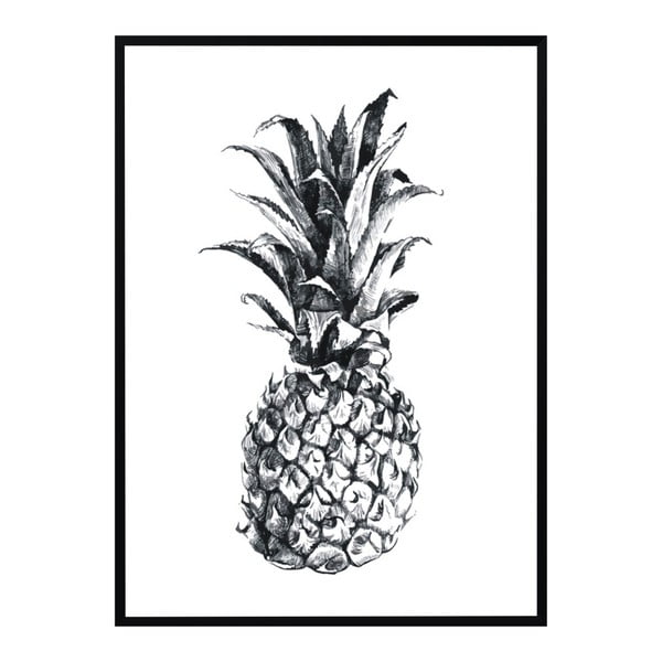 Poster Nord & Co Pineapple, 40 x 50 cm