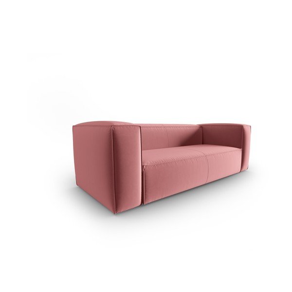 Canapea roz cu tapițerie din catifea 200 cm Mackay – Cosmopolitan Design-image-2