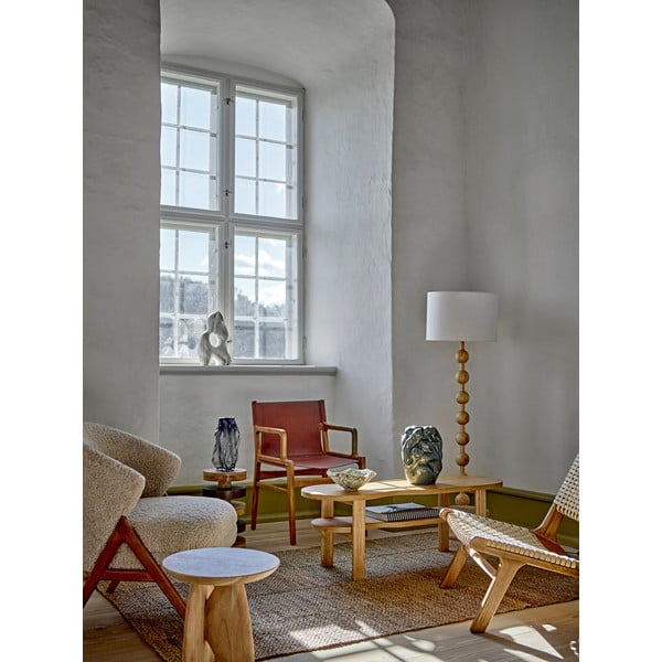 Măsuță auxiliară rotundă din lemn de mango ø 25 cm Franka – Bloomingville-image-2