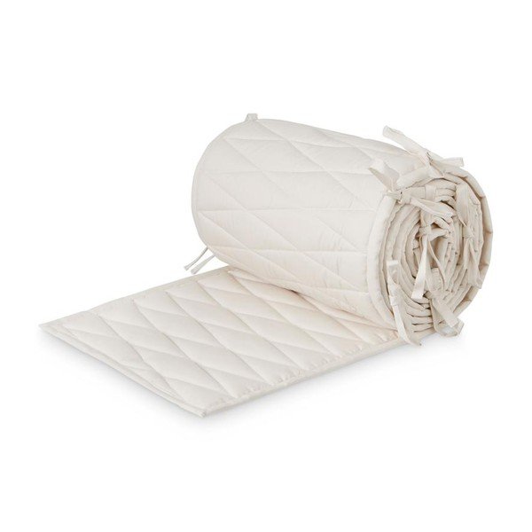 Apărătoare pentru pătuț bej din bumbac 365 cm Light Sand – Cam Cam Copenhagen