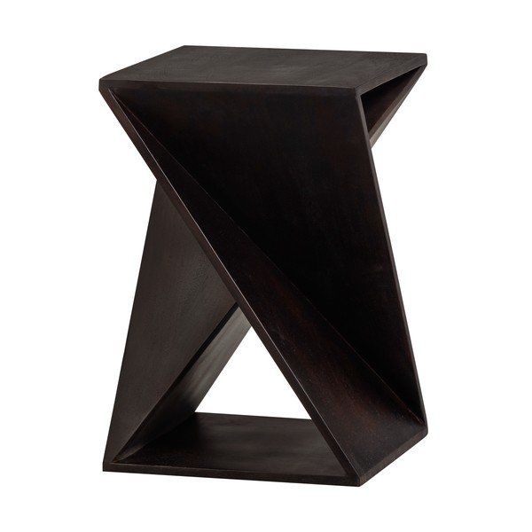 Măsuță auxiliară din lemn de acacia 41x41 cm Ikem – WOOOD-image-4