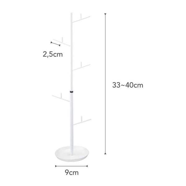 Suport alb pentru bijuterii Yamazaki Branch-image-2