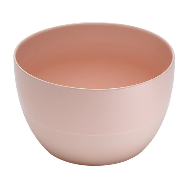 Bol din ceramică Ladelle Dipped, Ø 22,5 cm, roz pastel