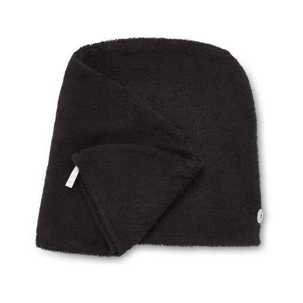 Set prosoape pentru păr negru 2 buc. din bumbac cu uscare rapidă 20x13 cm Quick Dry – Catherine Lansfield-image-2