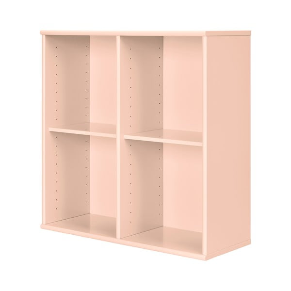 Bibliotecă roz-deschis suspendată 70x70x27 cm Mistral – Hammel Furniture-image-3