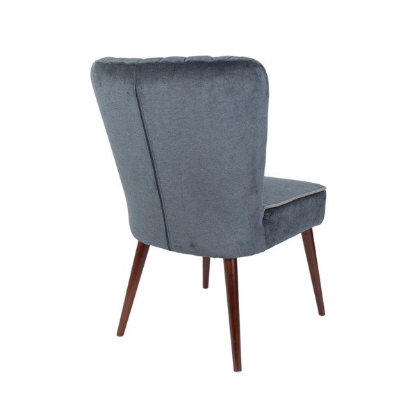 Set 2 scaune Dutchbone Pinzon, gri închis-image-3