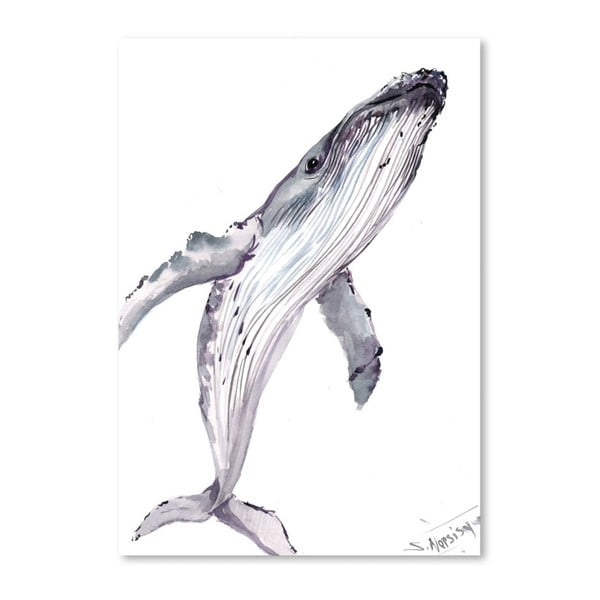 Poster de artă, Whale, autor Suren Nersisyan, 60 x 42 cm