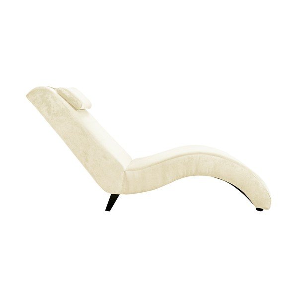 Șezlong Max Winzer Norris Velvet, crem-image-1