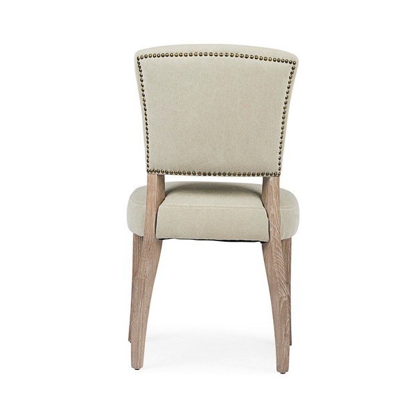 Scaun de dining bej tapițat Maratriz – Bizzotto-image-4