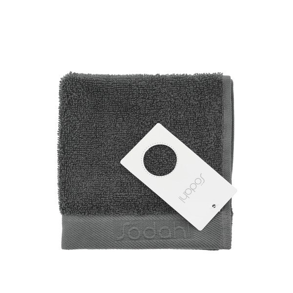 Prosop gri închis din bumbac din frotir 30x30 cm Comfort – Södahl-image-2