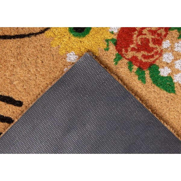 Covoraș de intrare din fibre de cocos 75x45 cm Hello & Flowers - Hanse Home-image-3
