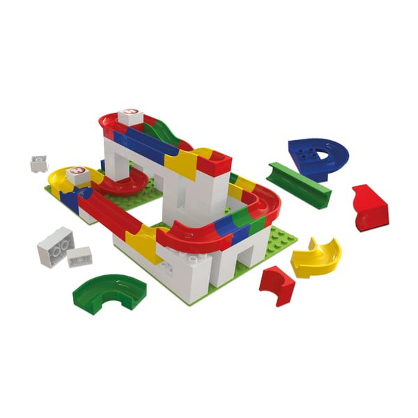 Joc de construcție cu pistă bile Hubelino Basic Large-image-1