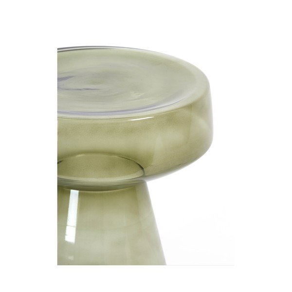 Măsuță auxiliară rotundă din sticlă ø 37 cm Dakwa – Light & Living-image-2