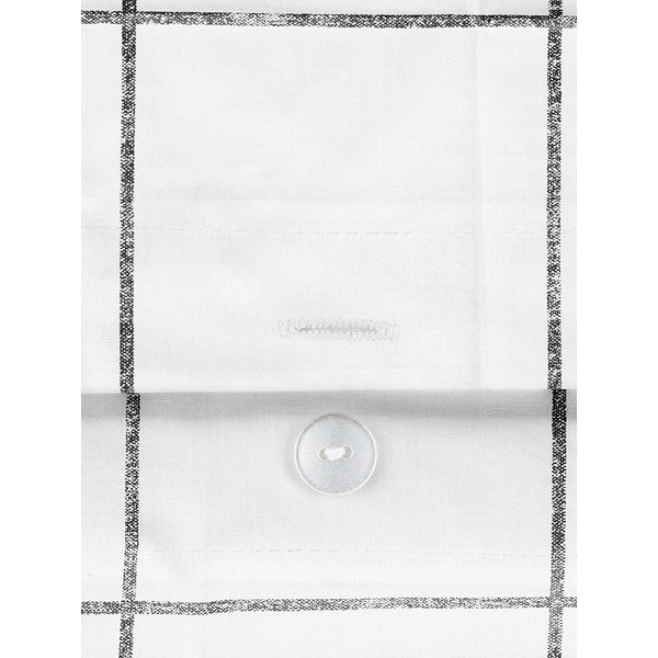 Husă pentru pilotă albă din bumbac percale Westwing Collection, 155 x 220 cm-image-1