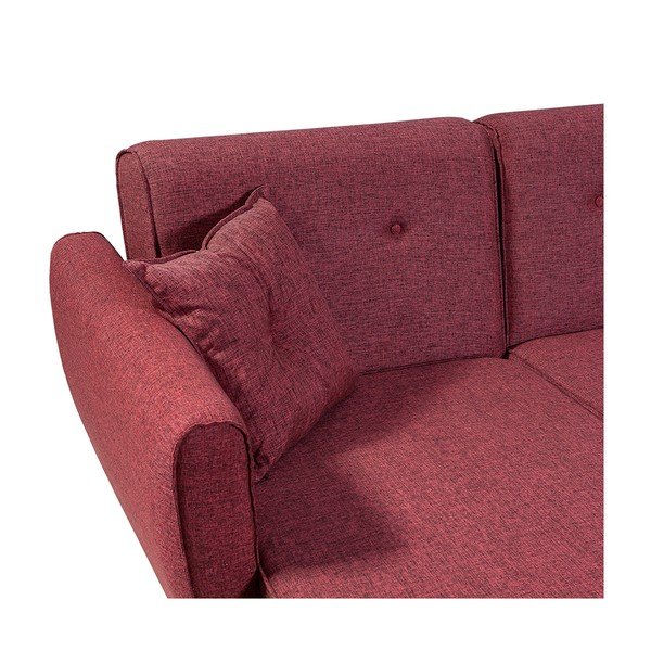 Colțar burgundy extensibil Aria – Balcab Home-image-4