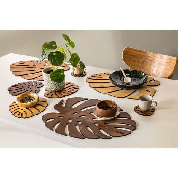 Suport pentru farfurii din lemn 45x33 cm - ZicZac-image-3