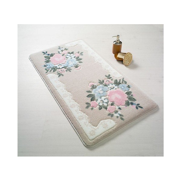 Covoraș de baie Confetti Bathmats June, 50 x 57 cm, roz