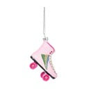 Ornament de Crăciun lucrat manual din sticlă 8 cm Retro Rollerskate – Sass & Belle