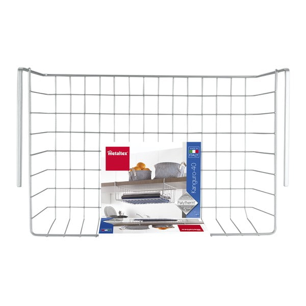 Coș de agățat pe raft Metaltex Kanguro, lungime 40 cm-image-3