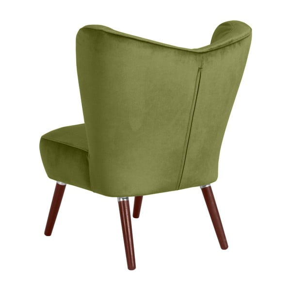 Fotoliu Max Winzer Sari Velvet, verde-image-4