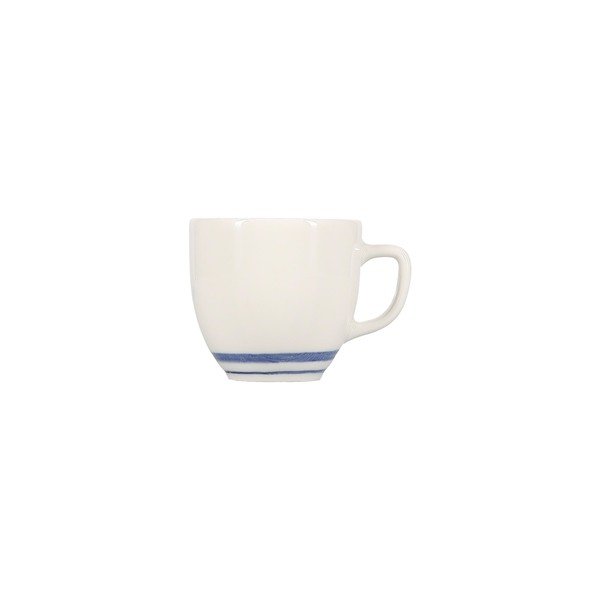 Ceașcă albă/albastră pentru cappuccino din porțelan 200 ml Azul – BonBistro-image-2
