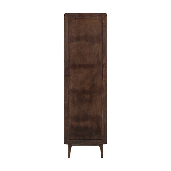 Dulap în culoare naturală închisă din lemn de mango 60x200x35 cm Liya – WOOOD-image-3