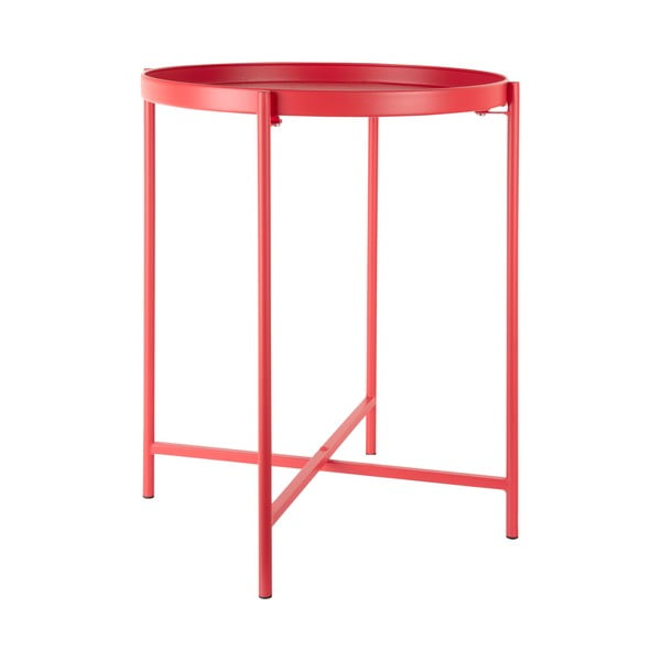 Măsuță auxiliară rotundă din metal ø 40 cm Meseta  – Leitmotiv