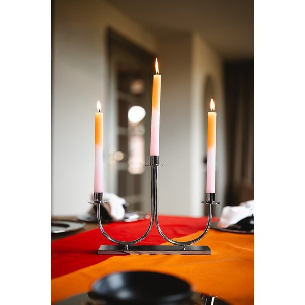 Sfeșnic din metal Elana – Zilverstad-image-1