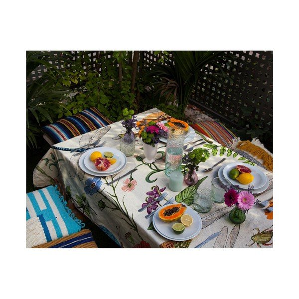 Față de masă Madre Selva Tierra Bella, 140 x 140 cm-image-1