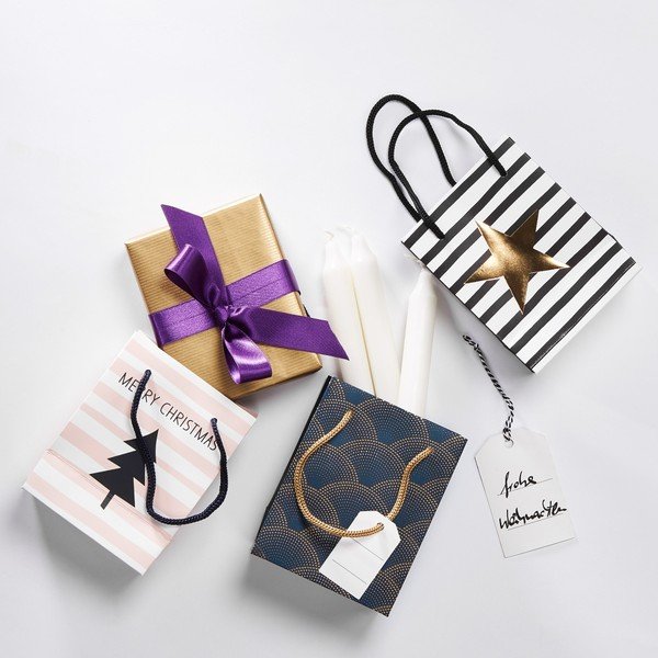 Pungă de cadou Butlers Art Deco, înălțime 9,2 cm-image-1