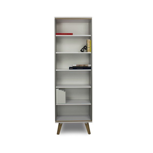 Bibliotecă SKANDICA Jorgen, gri-image-2