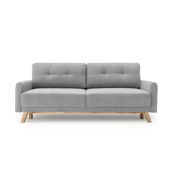 Canapea extensibilă Bobochic Paris Balio, gri deschis