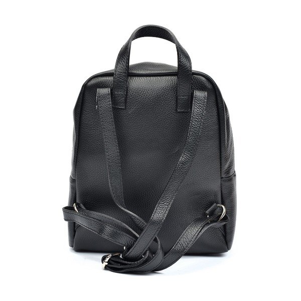 Rucsac din piele Roberta M Pull, negru-image-1