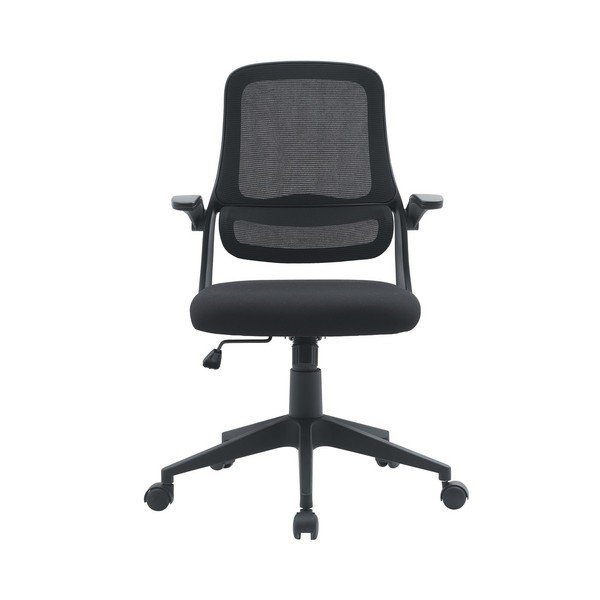 Scaun de birou negru tapițat Gilmore – Yes Everyday-image-2