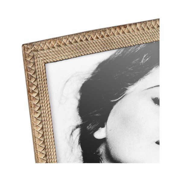 Ramă foto bej cu picior de susținere din polirășină 14x18,5 cm – Ixia-image-1