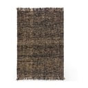 Covor din iută Flair Rugs Idris, 160 x 230 cm, negru