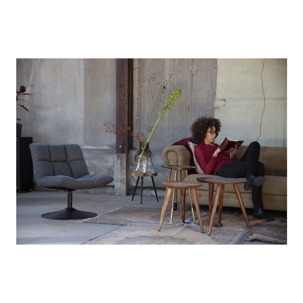 Scaun Dutchbone Bar, gri închis-image-1