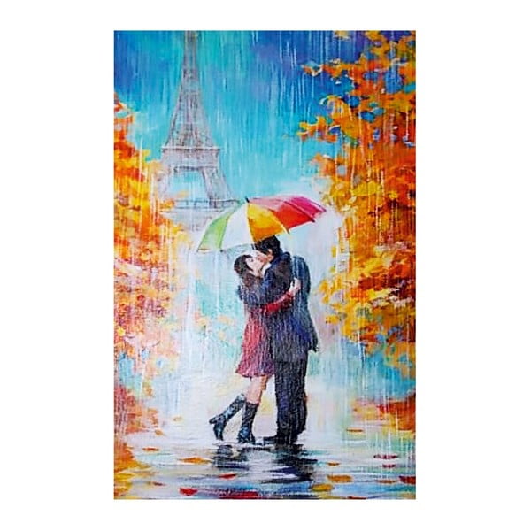 Tablou pe pânză Rainy Paris, 70 x 45 cm