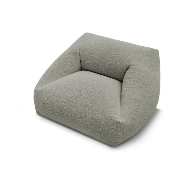 Fotoliu bean bag gri deschis Lilibet – Bobochic Paris-image-4