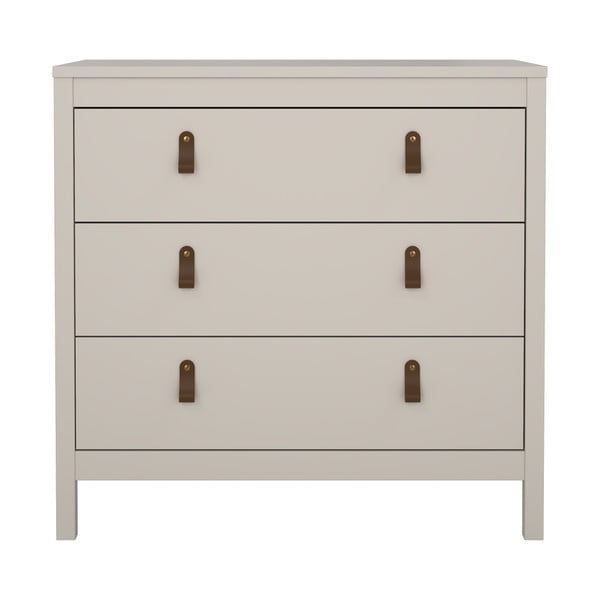 Comodă grej 82x80x38 cm Madrid – Tvilum