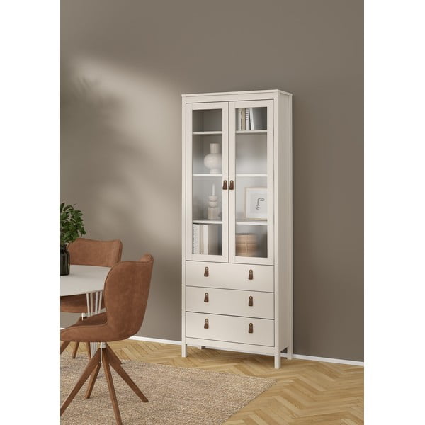 Vitrină grej 78x199x33 cm Madrid – Tvilum-image-2