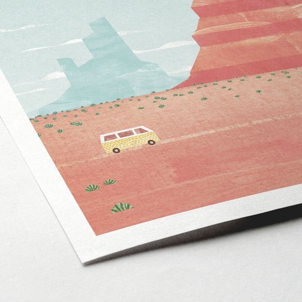 Poster Travelposter Route 66, A2-image-2