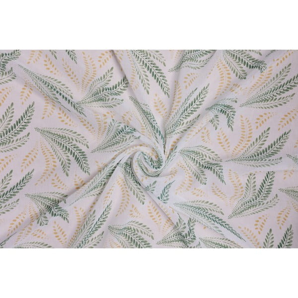 Perdea albă/verde 300x260 cm Seva – Mendola Fabrics-image-2