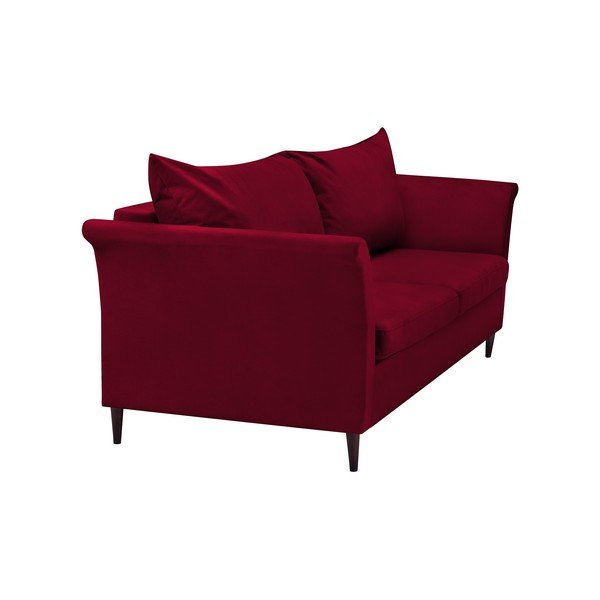 Canapea extensibilă cu spațiu pentru depozitare Mazzini Sofas Pivoine, roșu-image-3