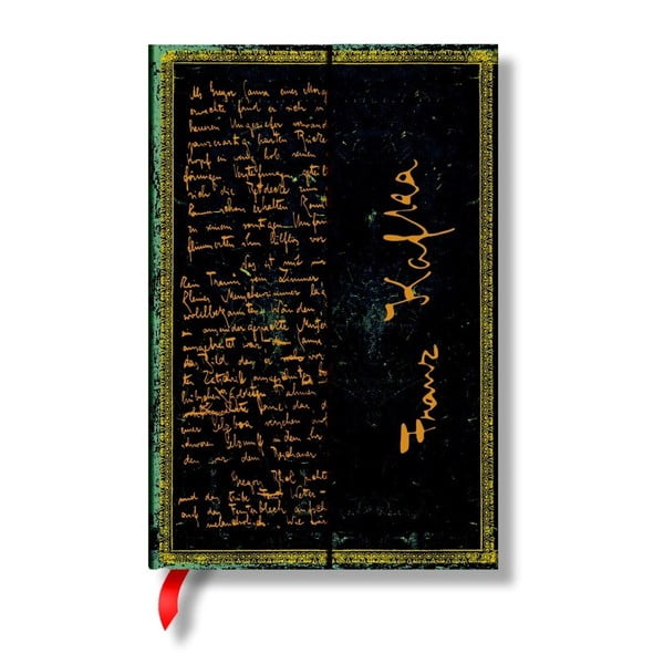 Carnețel cu copertă tare Paperblanks Franz Kafka, 10 x 14 cm