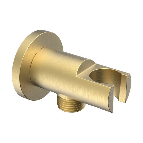 Componentă de conectare pentru duș aurie din alamă ø 5 cm – Sapho