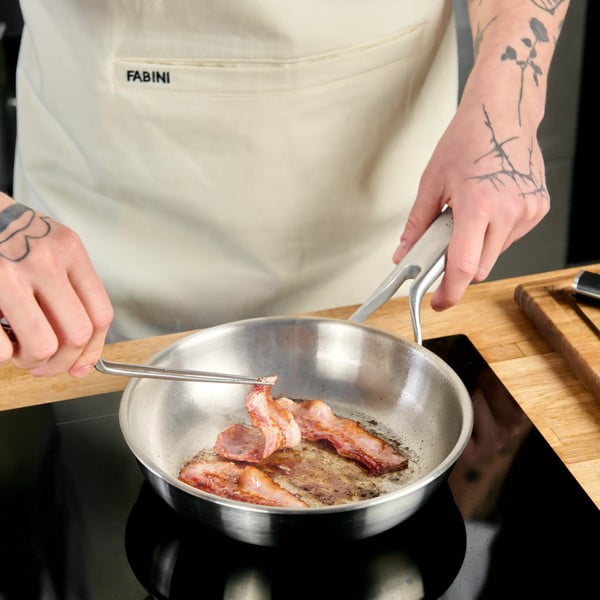 Tigaie din oțel inoxidabil ø 20 cm Lucca 3.0 – FABINI-image-1