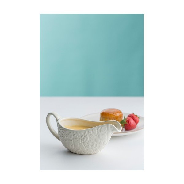 Sosieră din ceramică Mason Cash In the Forest, 400 ml, alb-image-1